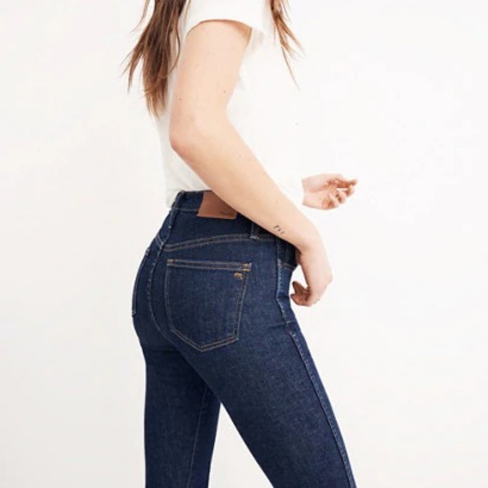 NWT Madewell 10" High Skinny Jeans in Lucille Wash
